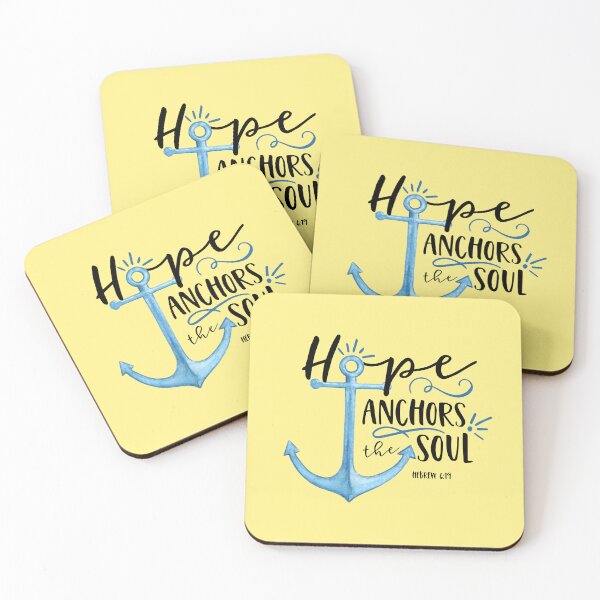 Item preview, Hope Anchors The Soul - Hebrews 6:19 designed and sold by JacquelineLim.