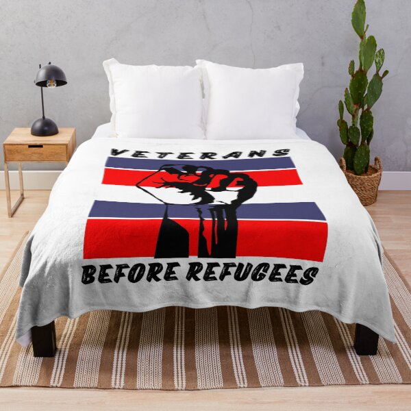 Item preview, Veterans, Veterans Before Refugees designed and sold by ImaginedCo.
