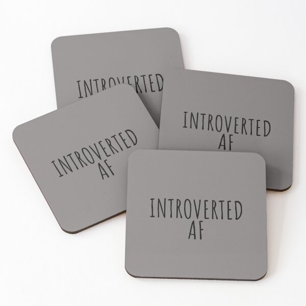 Item preview, Introverted AF designed and sold by TheMerchPeddler.