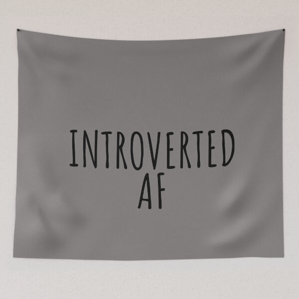 Item preview, Introverted AF designed and sold by TheMerchPeddler.