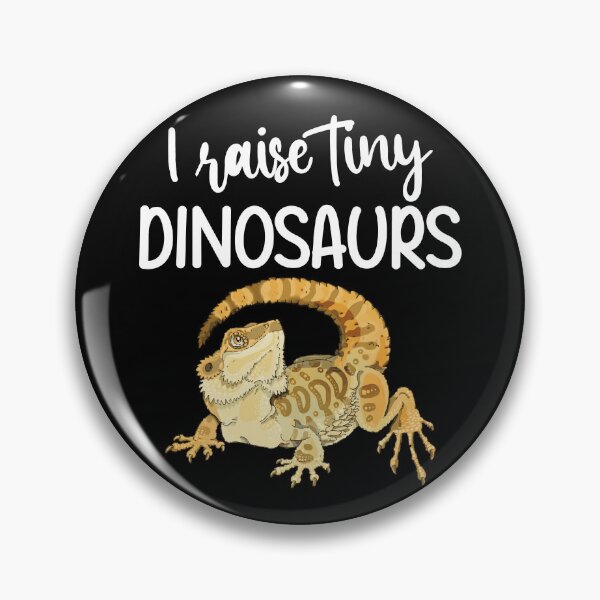 Item preview, Funny Bearded Dragon - I Raise Tiny Dinosaurs designed and sold by SunsetGloww.