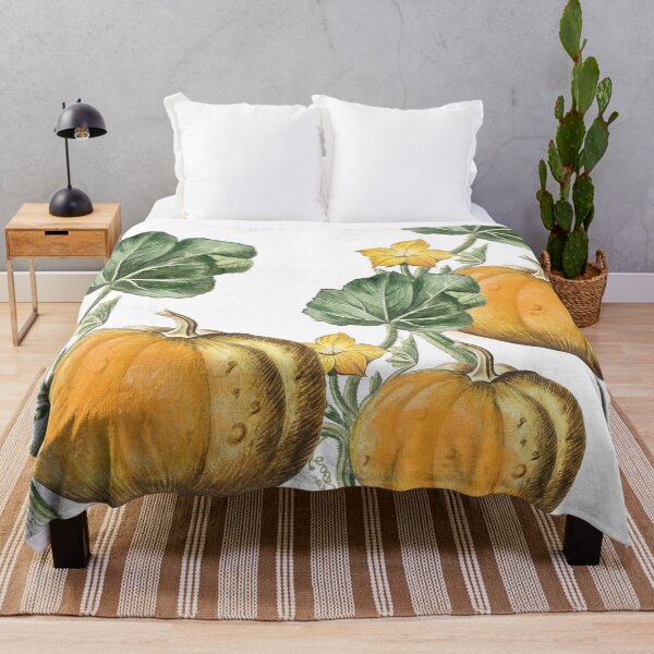 Item preview, Fall Autumn Watercolor Vintage Pumpkins  designed and sold by idovedesign.