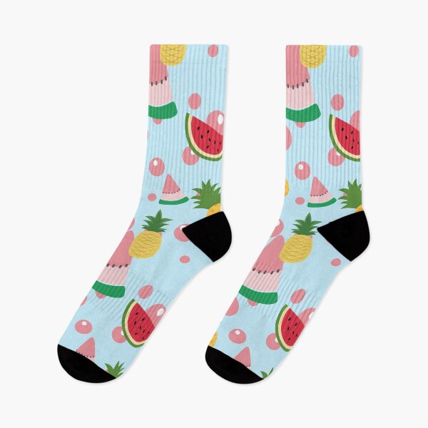 Item preview, Summer Watermelon and Pineapple Pattern designed and sold by autumnchu.