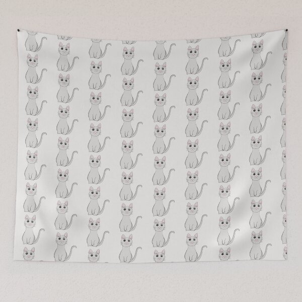 Item preview, Drawing of cute kitten sitting designed and sold by Darkies-store.