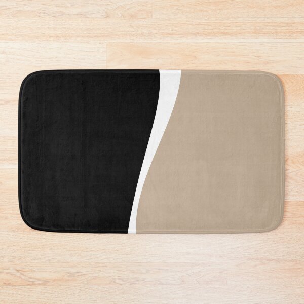 Item preview, Simple Waves 2 - Taupe, Black and White  designed and sold by LAEC-Shop.