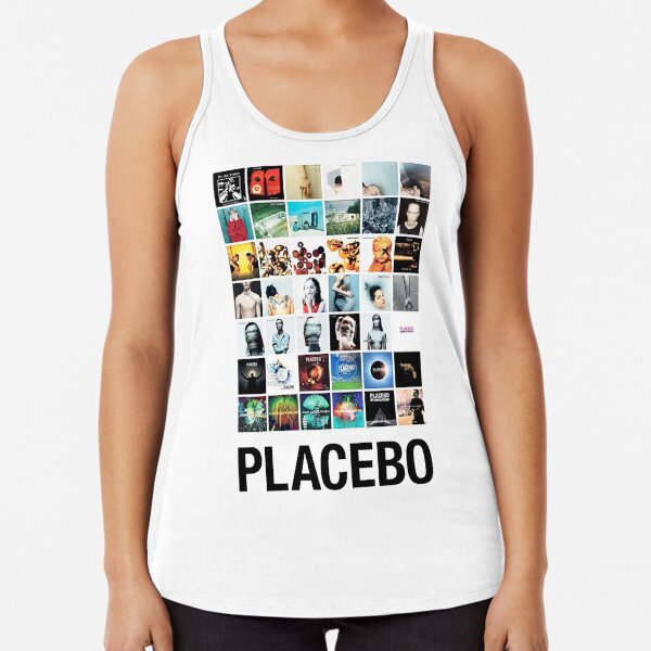 Placebo-Fotocollage Racerback Tank Top