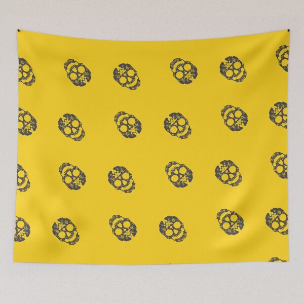 Item preview, Skull, calaveras, catrina, death, yellow, tattoo, tatuaje  designed and sold by David  Travieso.