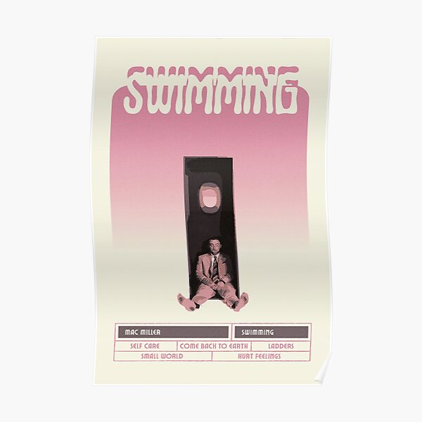 Minimalist Pink Miller Door Poster Poster