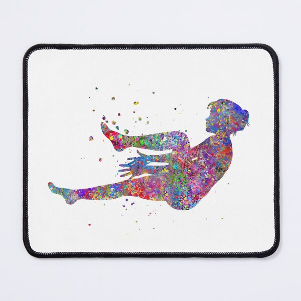 Item preview, Girl exercising  designed and sold by Rosaliartbook.