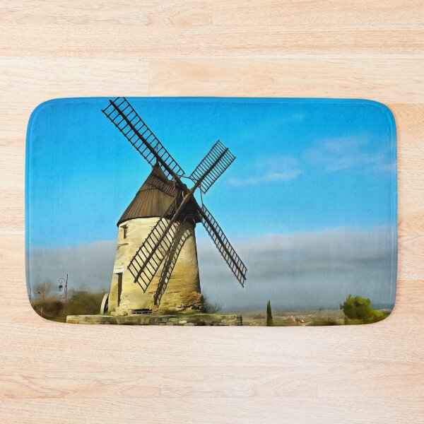 Item preview,  Castelnaudary Windmill (Painting) designed and sold by cmphotographs.