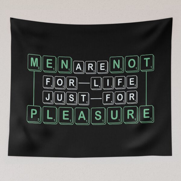 Item preview, Men Are Not For Life Just For Pleasure Shirt designed and sold by BLACK2SHOP.