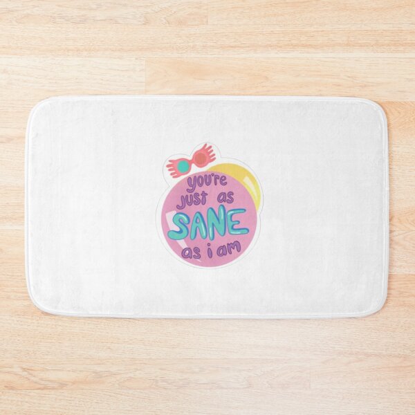 Item preview, Just as Sane Balloon designed and sold by HarryMagicPlace.