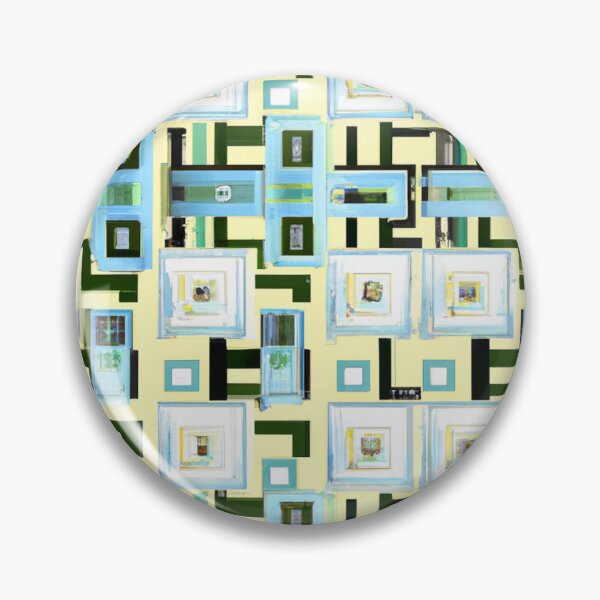 Item preview, Painted Hypercube Pattern designed and sold by Zestpond.