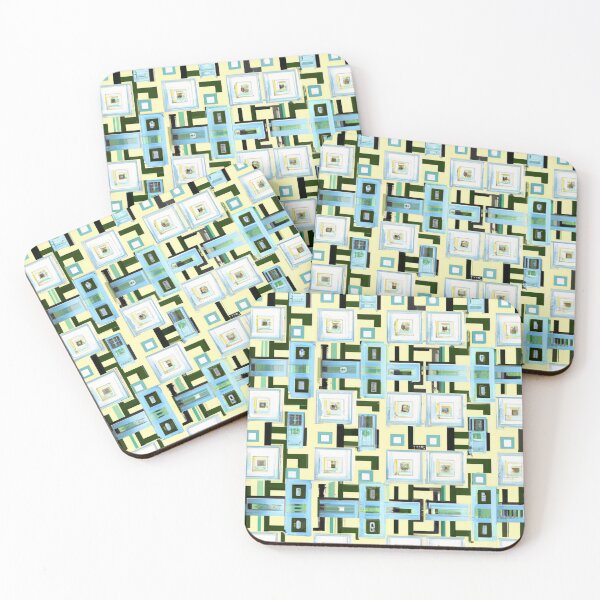 Item preview, Painted Hypercube Pattern designed and sold by Zestpond.
