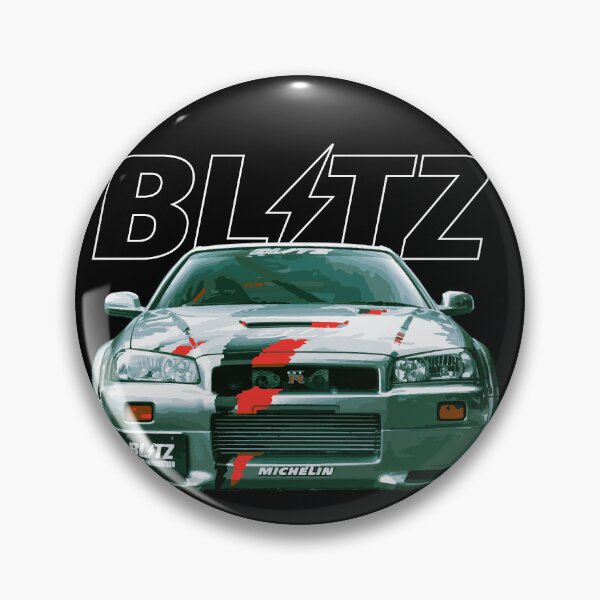 Item preview, jdm front blitz GT-R R34 V spec II N1 Skyline BNR34 KV2 Athlete Silver R348 Autobahn Project designed and sold by cowtownCOWBOY.