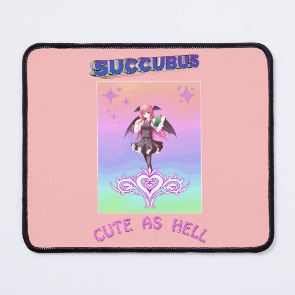 Item preview, Cute As Hell | Succubus Pastel Gothic Grunge Poster Design designed and sold by MakeitMelo.