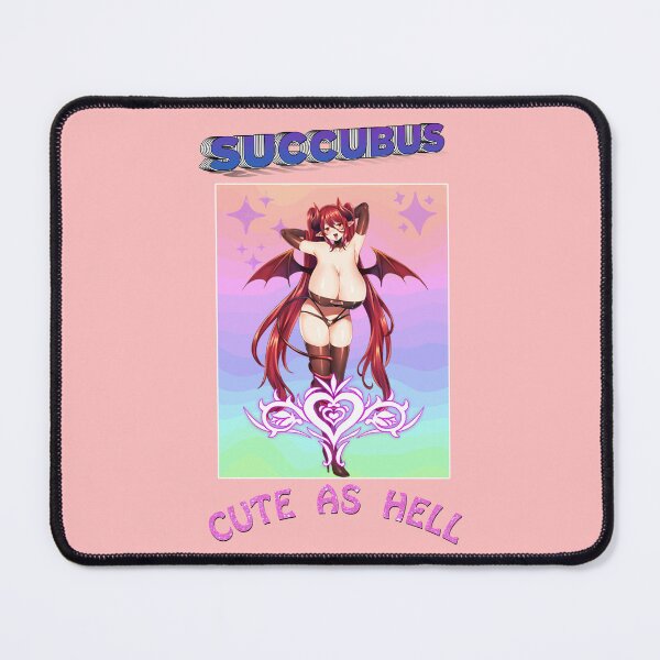 Item preview,  Cute As Hell | Succubus Pastel Gothic Grunge Poster Design  designed and sold by MakeitMelo.