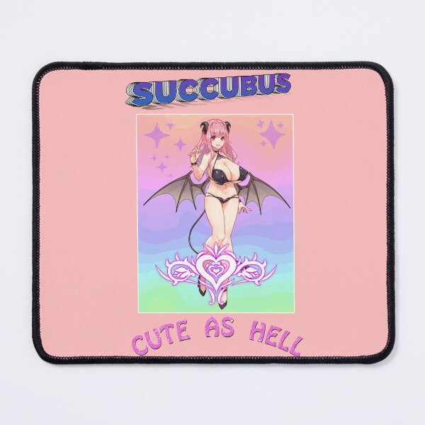 Item preview, Cute As Hell | Succubus Pastel Gothic Grunge Poster Design designed and sold by MakeitMelo.