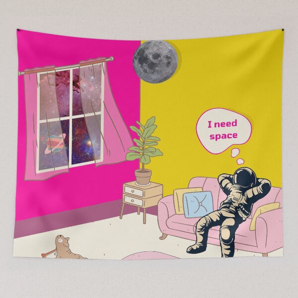 Item preview, Lost In Space Jupiter - I need space J2 - Astronaut with galaxy designed and sold by SICK-SENSE.