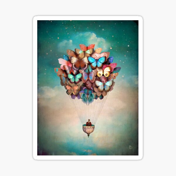 Dream On Sticker