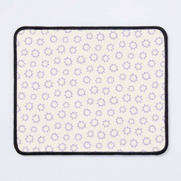 Aperçu de l'œuvre Motif de rayons circulaires violet et crème créée et vendue par Calislahn.
