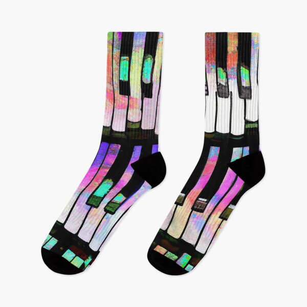 Item preview, Colorful Piano Keys Pattern designed and sold by Zestpond.