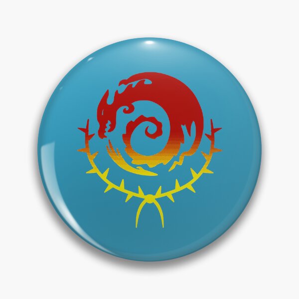 Artikelvorschau, Wizard101 - Drachenpyre-Symbol entworfen und verkauft von GracieBelleMag.