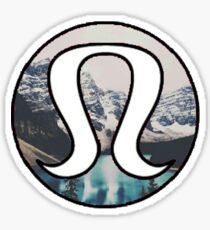 Lululemon Mountains Sticker