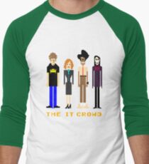 The IT Crowd - Pixels Men's Baseball ¾ T-Shirt