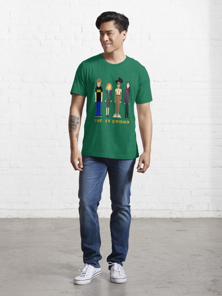 Alternate view of The IT Crowd - Pixels Essential T-Shirt