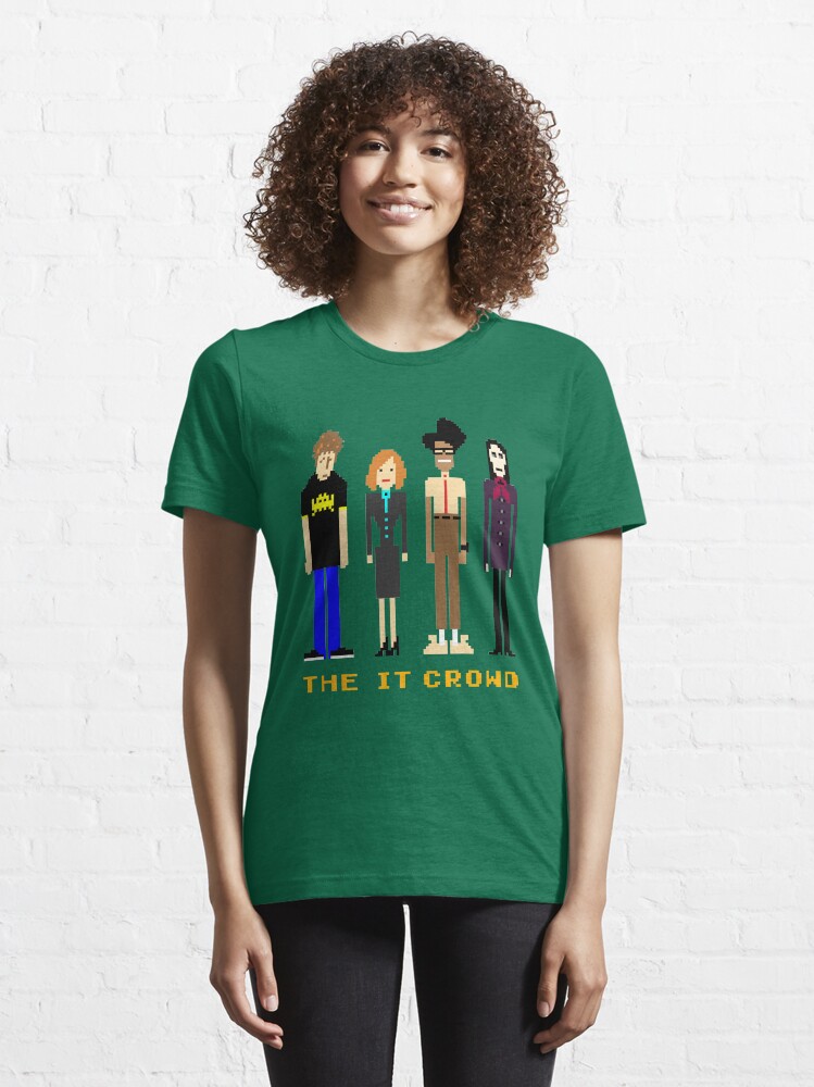 Alternate view of The IT Crowd - Pixels Essential T-Shirt