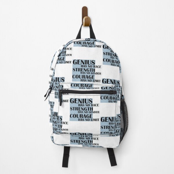 Item preview, strength has no gender bleu background designed and sold by LilaDiams.