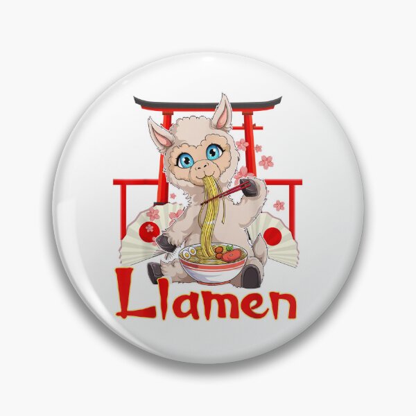Item preview, Llamen designed and sold by Browhiteart.