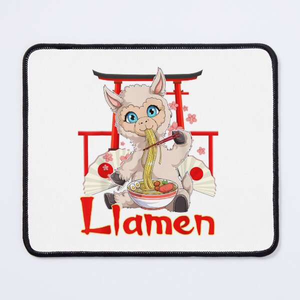 Item preview, Llamen designed and sold by Browhiteart.