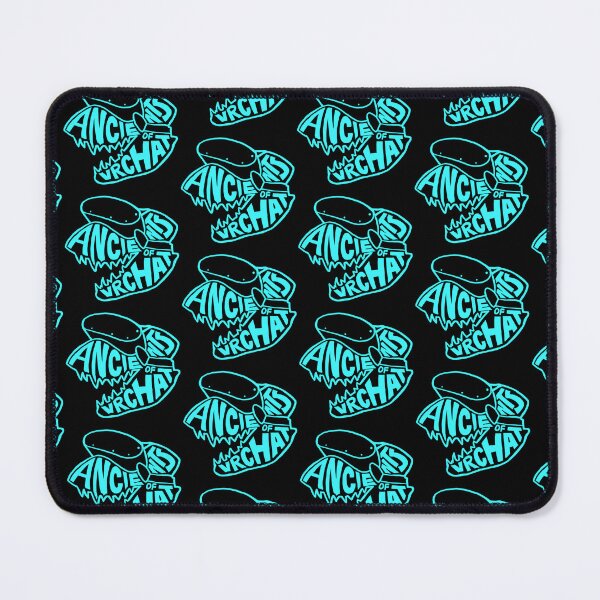 Item preview, AOVRC logo outline cyan designed and sold by Cauliflander.