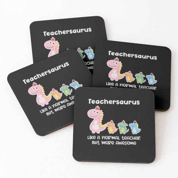 Item preview, Teachersaurus Like A Normal Teacher But More Awesome, Funny Teacher, Teacher Life, Dinosaur Teacher  designed and sold by Diferenty Shop  ⭐⭐⭐⭐⭐.