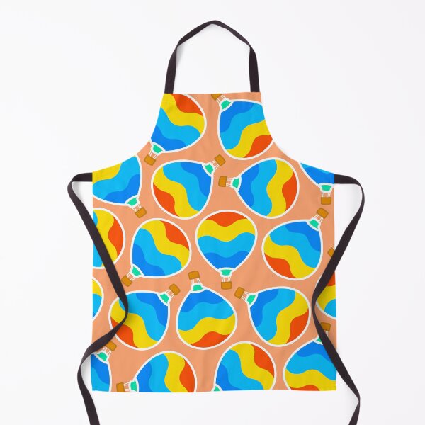 Item preview, Medium hot air balloon pattern 1 designed and sold by LemonCreamyyyy.