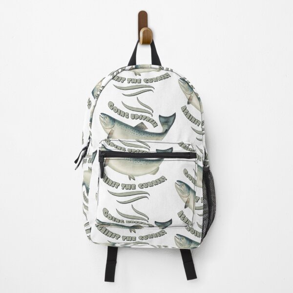 Item preview, Always going upstream, against the current. designed and sold by portokalis.