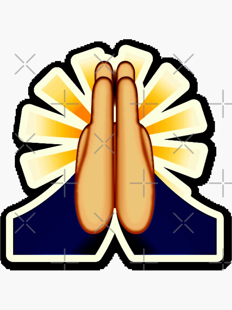 praying-for-a-miracle-sticker-for-sale-by-happymaker2022-redbubble