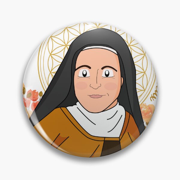 Item preview, Saint Thérèse of Lisieux, The Little Flower designed and sold by ChapterAndMirth.