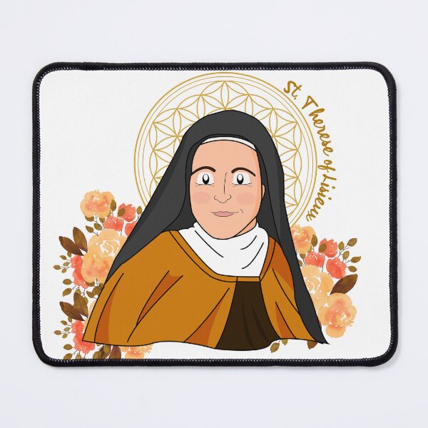 Item preview, Saint Thérèse of Lisieux, The Little Flower designed and sold by ChapterAndMirth.