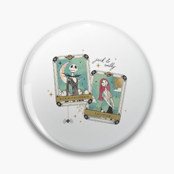 Item preview, The Nightmare Before Christmas - Star Crossed Lovers designed and sold by Browhiteart.