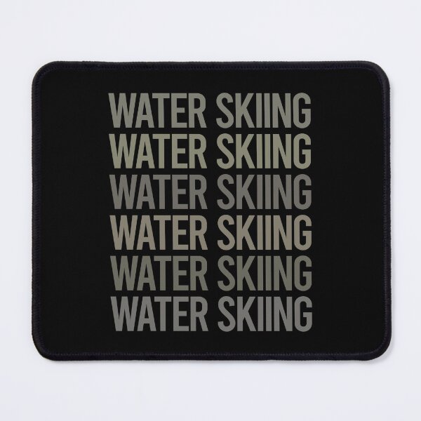 Item preview, Gray Text Art Water Skiing designed and sold by TarynBrown3126.