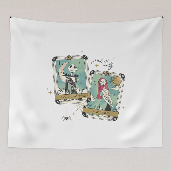Item preview, The Nightmare Before Christmas - Star Crossed Lovers designed and sold by Browhiteart.