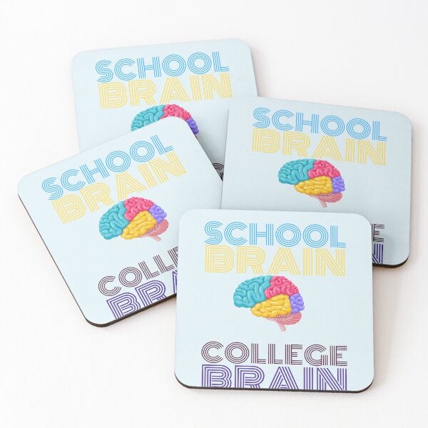 Item preview, School Brain, College Brain designed and sold by WORLD-SOFIA.