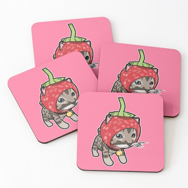 Item preview, STRAWBER - Strawberry cat meme  designed and sold by Rzera-.