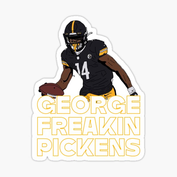 George Pickens NFL Youngboy Sticker Pittsburgh Steelers