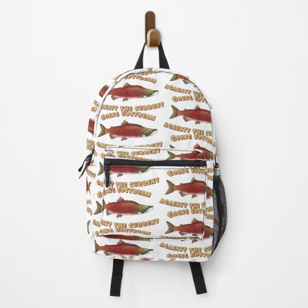Item preview, Always going upstream, against the current. designed and sold by portokalis.