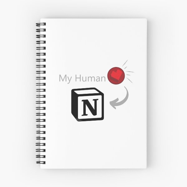 Item preview, My Human ❤️ Notion designed and sold by SquareTech.