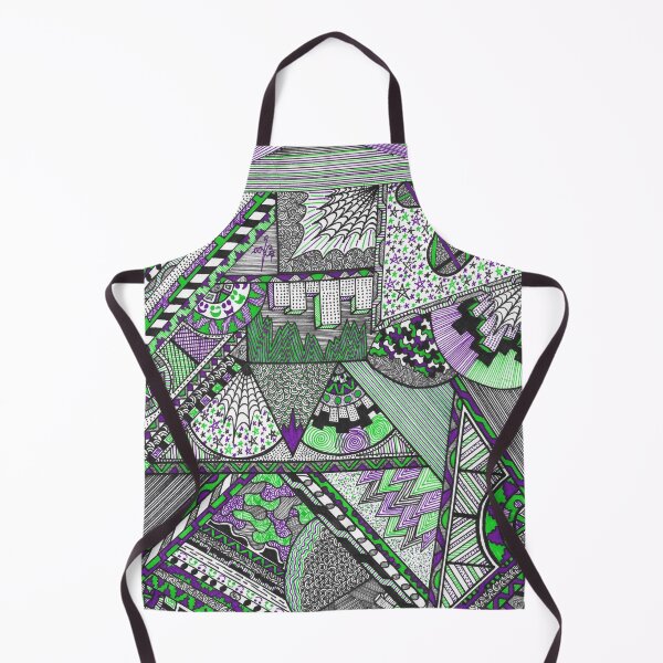 Item preview, Organised Chaos Purple and Green Abstract Design designed and sold by Organised Chaos.
